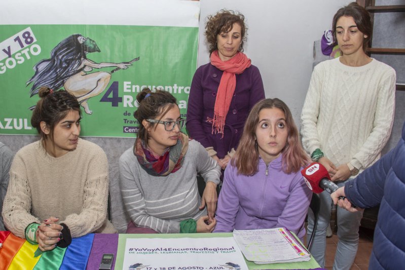 Pre encuentro de Mujeres, Travestis y Trans, en Monte Viggiano