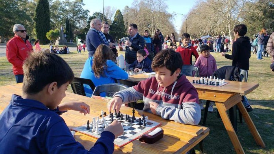 La tarde del domingo fue para los más pequeños