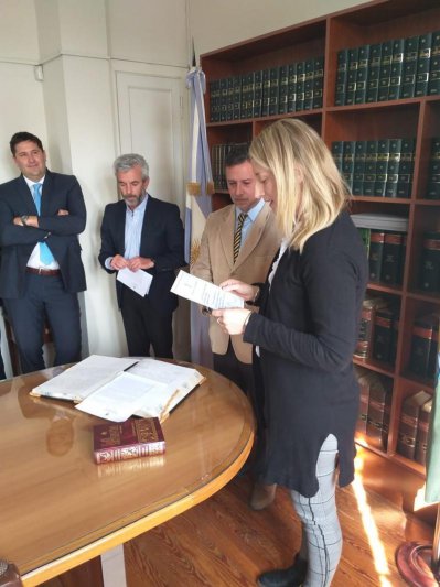 Ahora es  Secretaria 