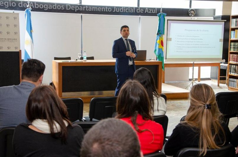 Capacitaciones del Colegio de Abogados  en todo el Departamento Judicial de Azul