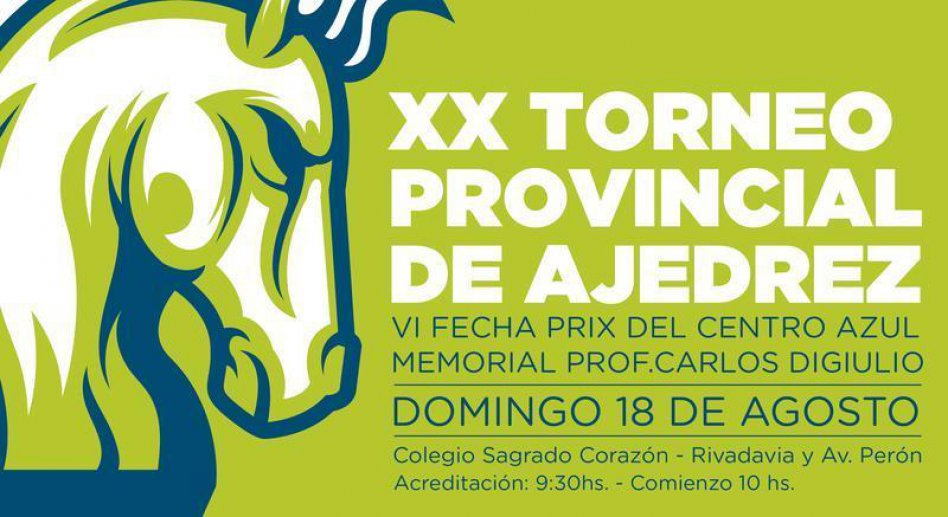 Se disputa mañana el XX Provincial de Ajedrez