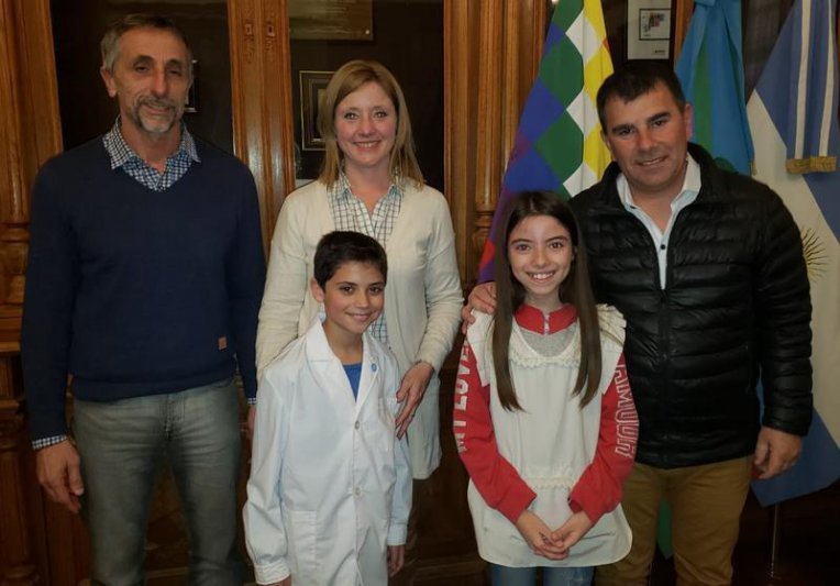 Bertellys recibió a los niños que participaron del evento