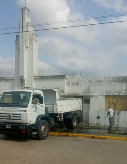 Mejoramiento del frente de la Delegación y en 25 cuadras de tierra