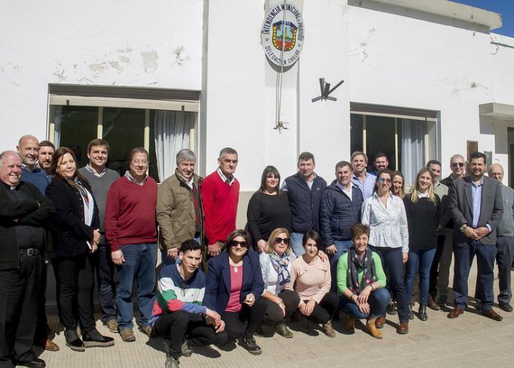 El Intendente puso en funciones al nuevo delegado municipal en la vecina localidad