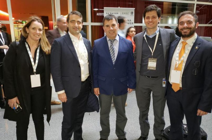 El intendente Bertellys participó del evento  de energía eólica más importante del país