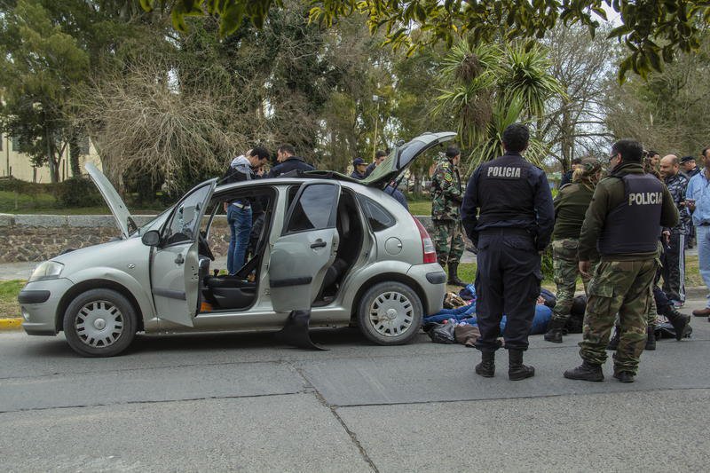 A los aprehendidos en la persecución del martes los  procesaron por el intento de robo en una carnicería