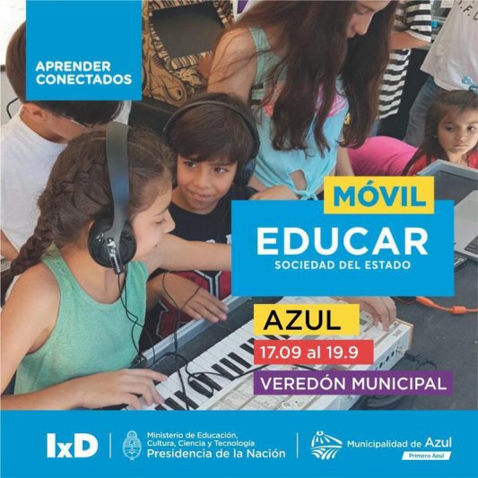 Móvil de Infinito por Descubrir, hoy en Azul