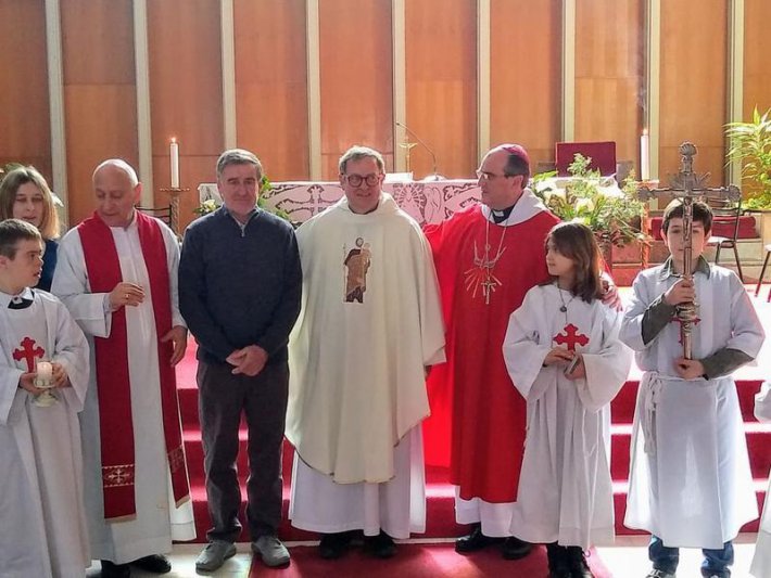 El capellán de la Unidad 38 cumplió 25 años de sacerdocio