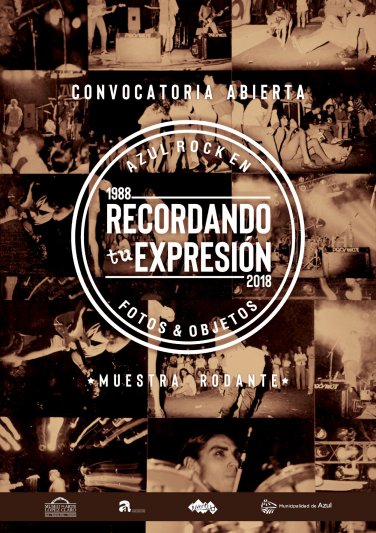 Convocatoria para una  muestra de Azul Rock