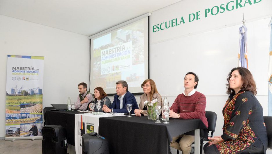La Maestría en Administración Agroalimentaria se podrá cursar en las facultades de Agronomía de Azul y La Pampa