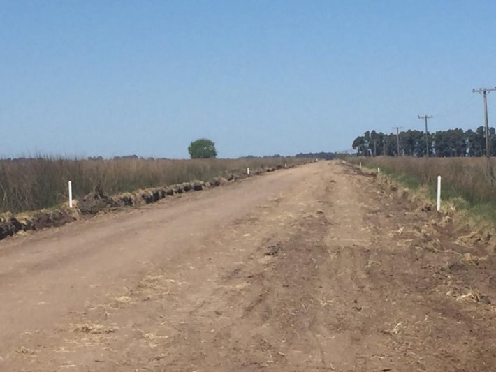 Trabajos en caminos rurales