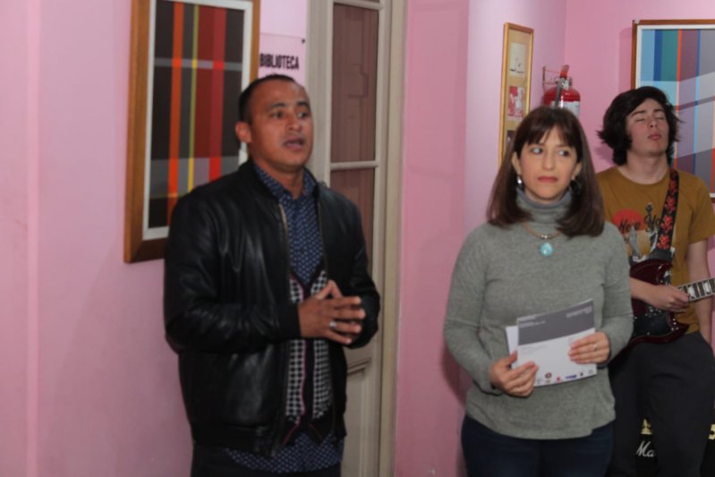 "Siempre estoy interesado en exponer en esta ciudad"