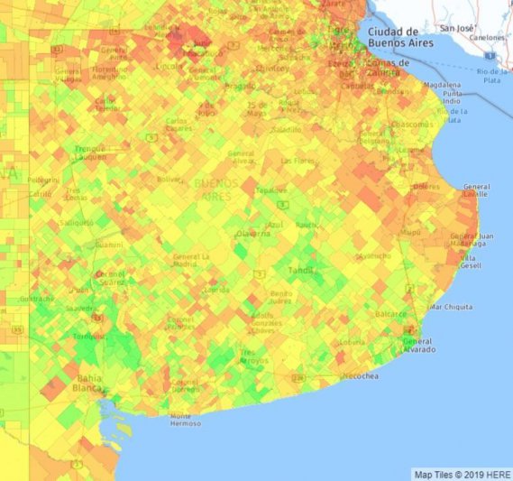 Tornquist, Tres Arroyos y Tandil, los distritos más aptos para vivir, según Conicet