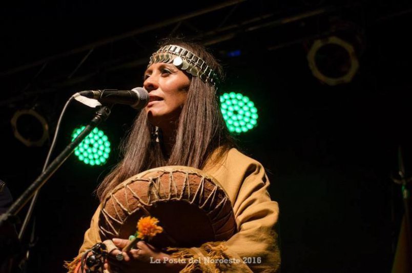Carina Carriqueo, la artista mapuche-  tehuelche actuará en el Squirru