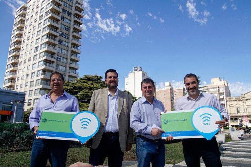WiFi gratuito en distintos espacios públicos