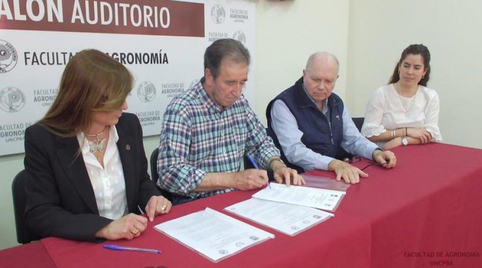 Convenio entre la Facultad de Agronomía y el Club Bancario Azuleño