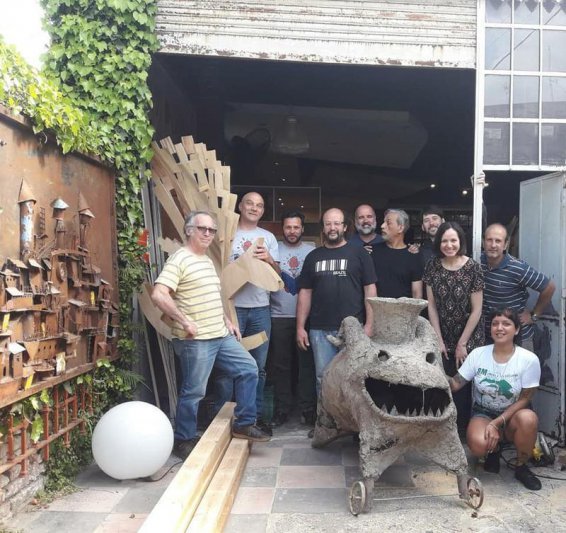 "Constructores de Fuego" con una puesta imperdible