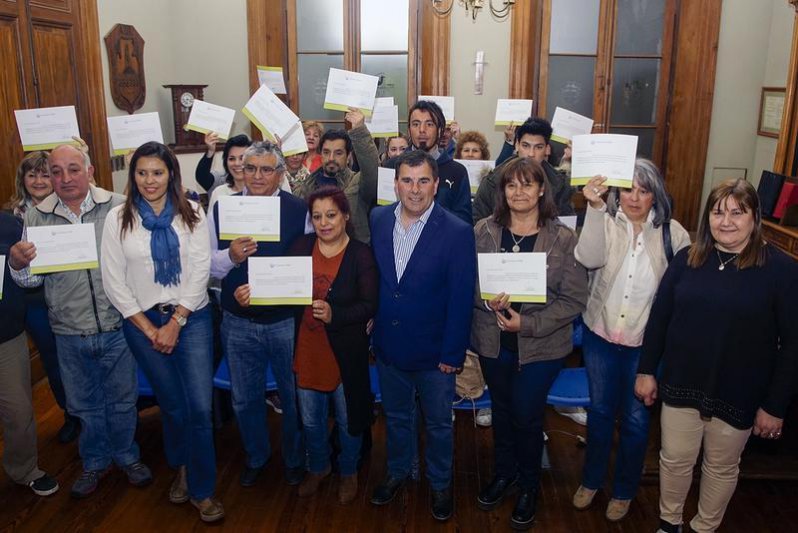 Certificados a emprendedores