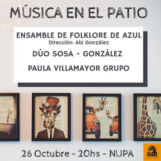 Abi González realizará una muestra en el Nupa