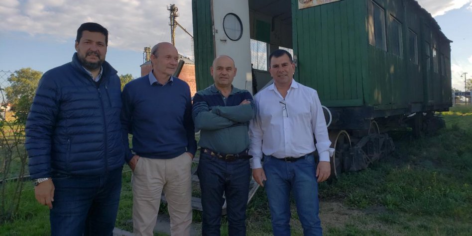 Reunión con autoridades del Ferroclub