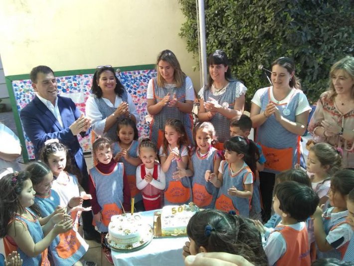 El Jardín de Infantes Nº 908 celebró sus 50 años