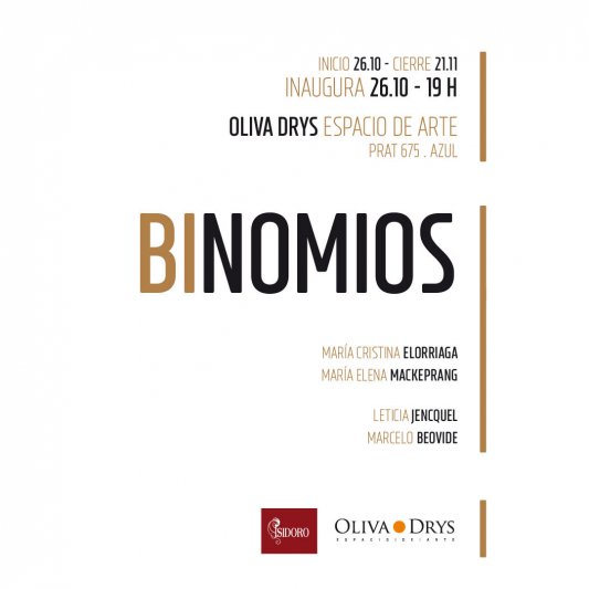 "Binomios", exposición en Oliva Drys