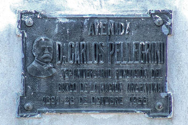 El Banco Nación y la Avenida Pellegrini