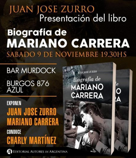 Presentación de "Biografía  con Mariano Carrera"