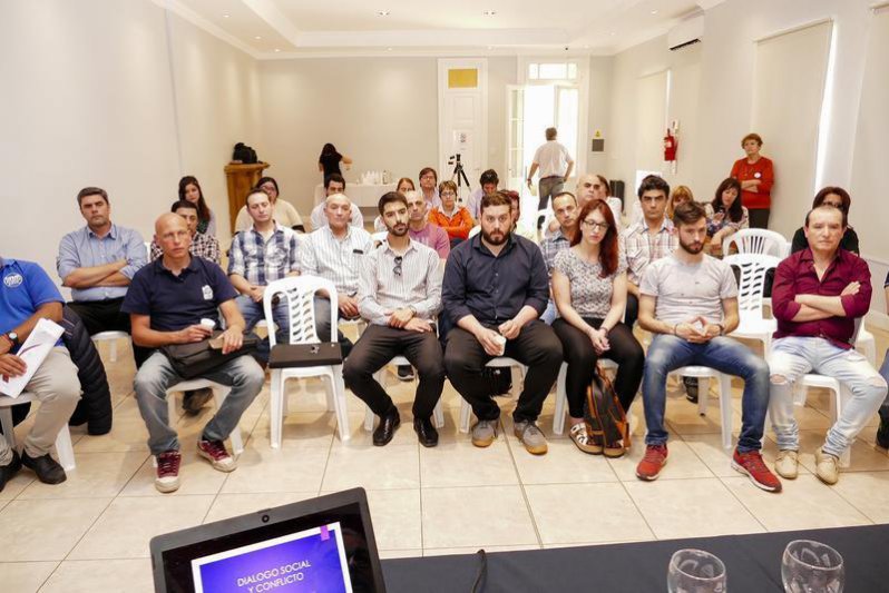 Dio comienzo ayer la capacitación sindical sobre  diálogo social y resolución de conflictos laborales