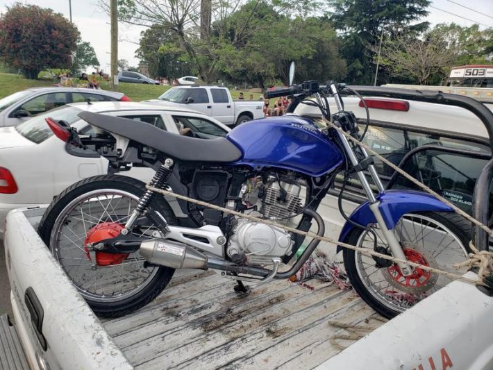 "Entre miércoles y domingo secuestramos 22 motos"