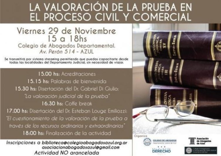 "La valoración de la prueba en el Proceso Civil y Comercial"