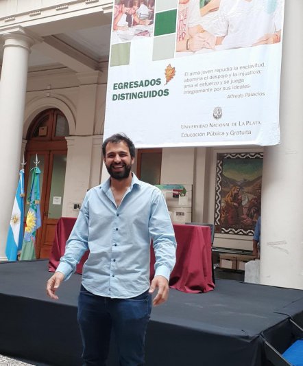 Martín Meza y Mauro Restivo, distinguidos por la Universidad Nacional de La Plata