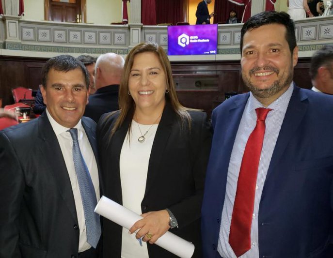 Asumió Lucrecia Egger como senadora provincial