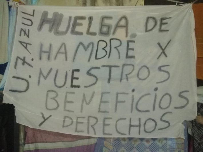 Unidad 7: reclusos se sumaron a la huelga  de hambre que se realiza en varios penales 