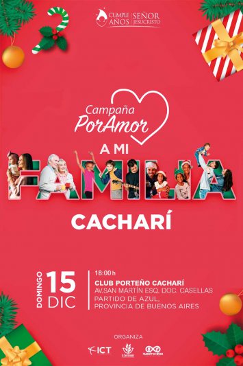 Cumpleaños del Señor Jesús en Cacharí