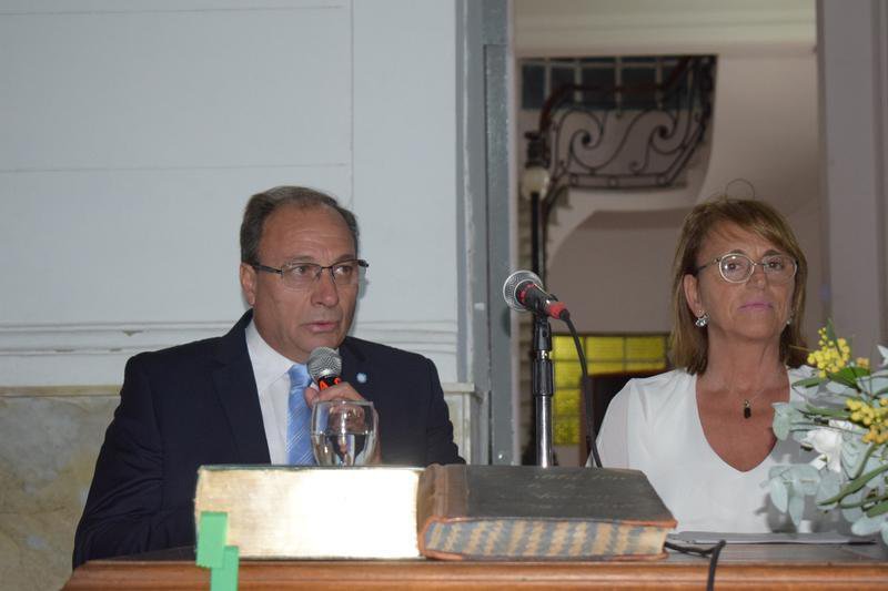 El intendente Ramón José "Tito"  Capra juró por un nuevo mandato