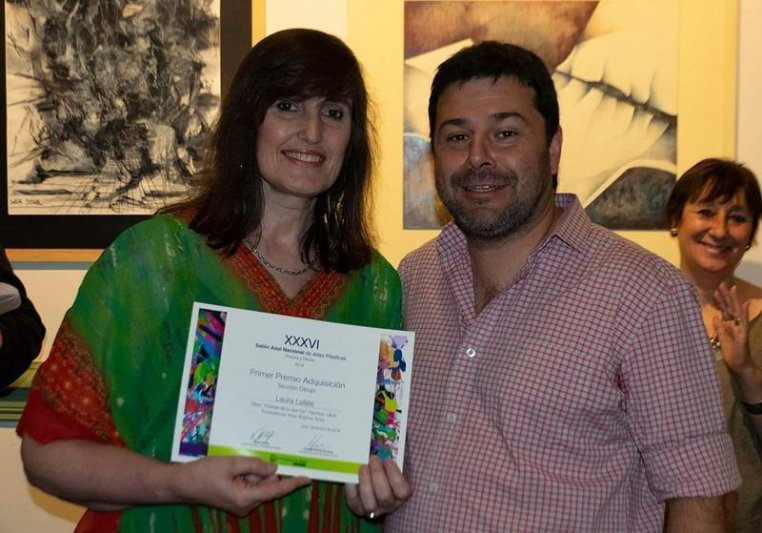 Quedó inaugurado el XXXVI Salón  Azul Nacional de Artes Plásticas