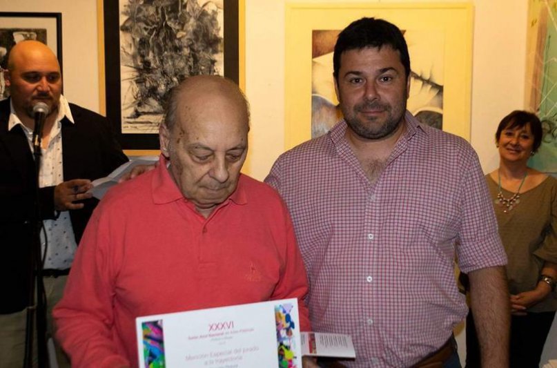 Quedó inaugurado el XXXVI Salón  Azul Nacional de Artes Plásticas