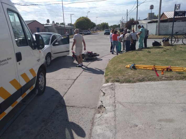 Una persona herida en choque en Tandil y España