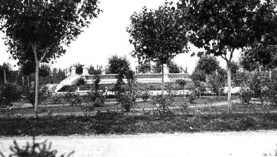 Perón y Evita en el Parque