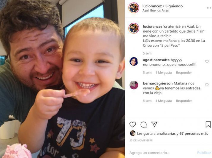 Tandil tiene Papá Noel azuleño: Lucio Rancéz