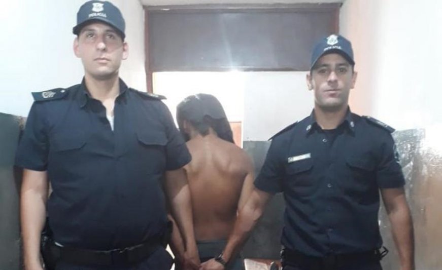 Apuñaló a su hermano y  ahora está aprehendido