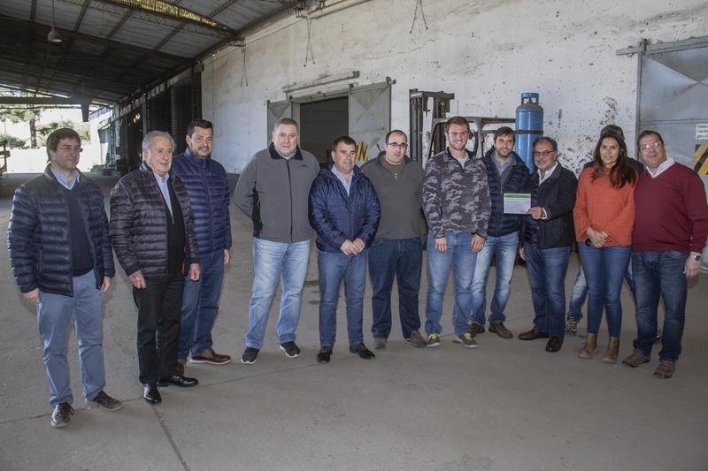 Se entregó la habilitación comercial a  la firma "Logística Argentina S.A."