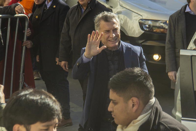 Mauricio Macri y un paso fugaz por la ciudad