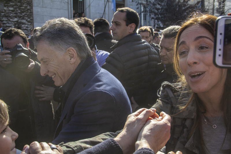 Mauricio Macri y un paso fugaz por la ciudad