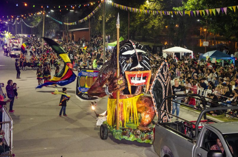 Azul vivió el Carnaval a pleno