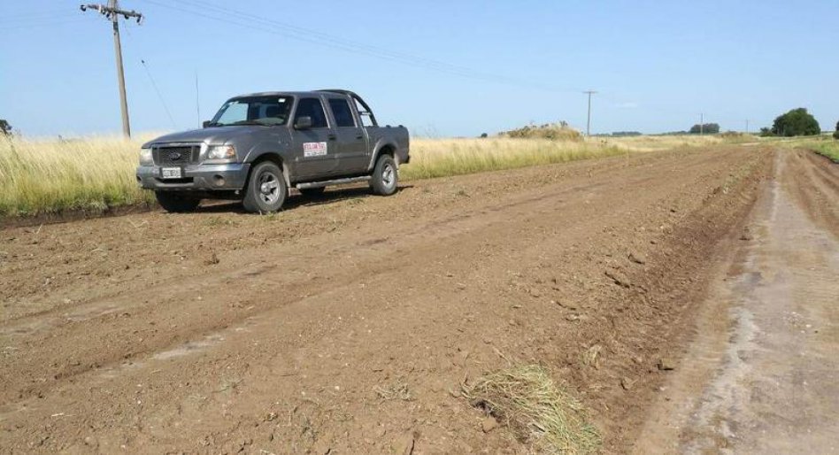 Trabajos en caminos rurales