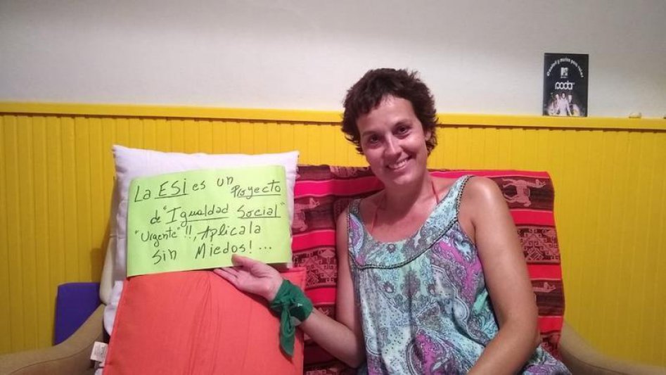 "Si los profesores no damos ESI estamos  vulnerando los derechos de los chicos"