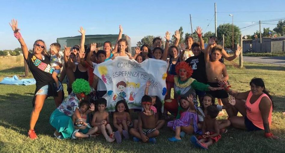 Actividades del comedor Luz Esperanza de Azul