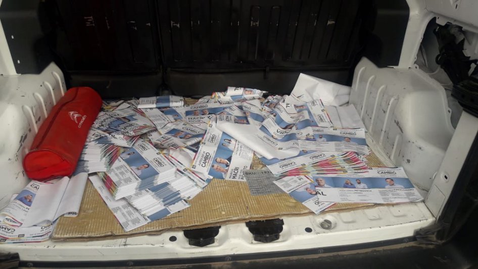 Bianco denunció que Vidal usó oficinas y vehículos estatales para la campaña